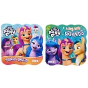 Wholesale - HASBRO 2 ASSORT MY LITTLE PONY 7X7 SHAPED BOOK C/P 48, UPC: 805219533666